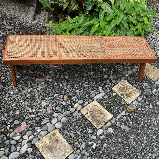 Rattan Bench