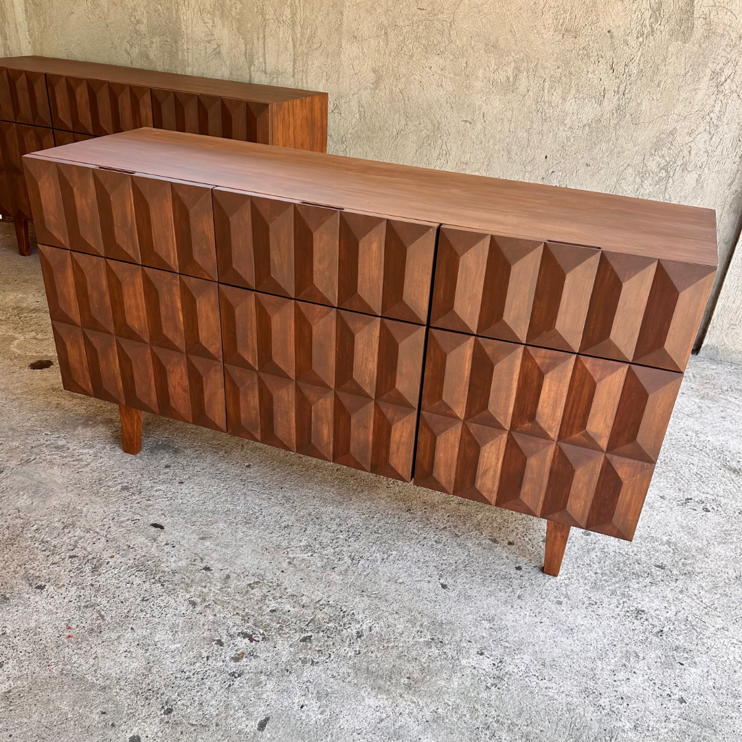 Mini Geometric Sideboard