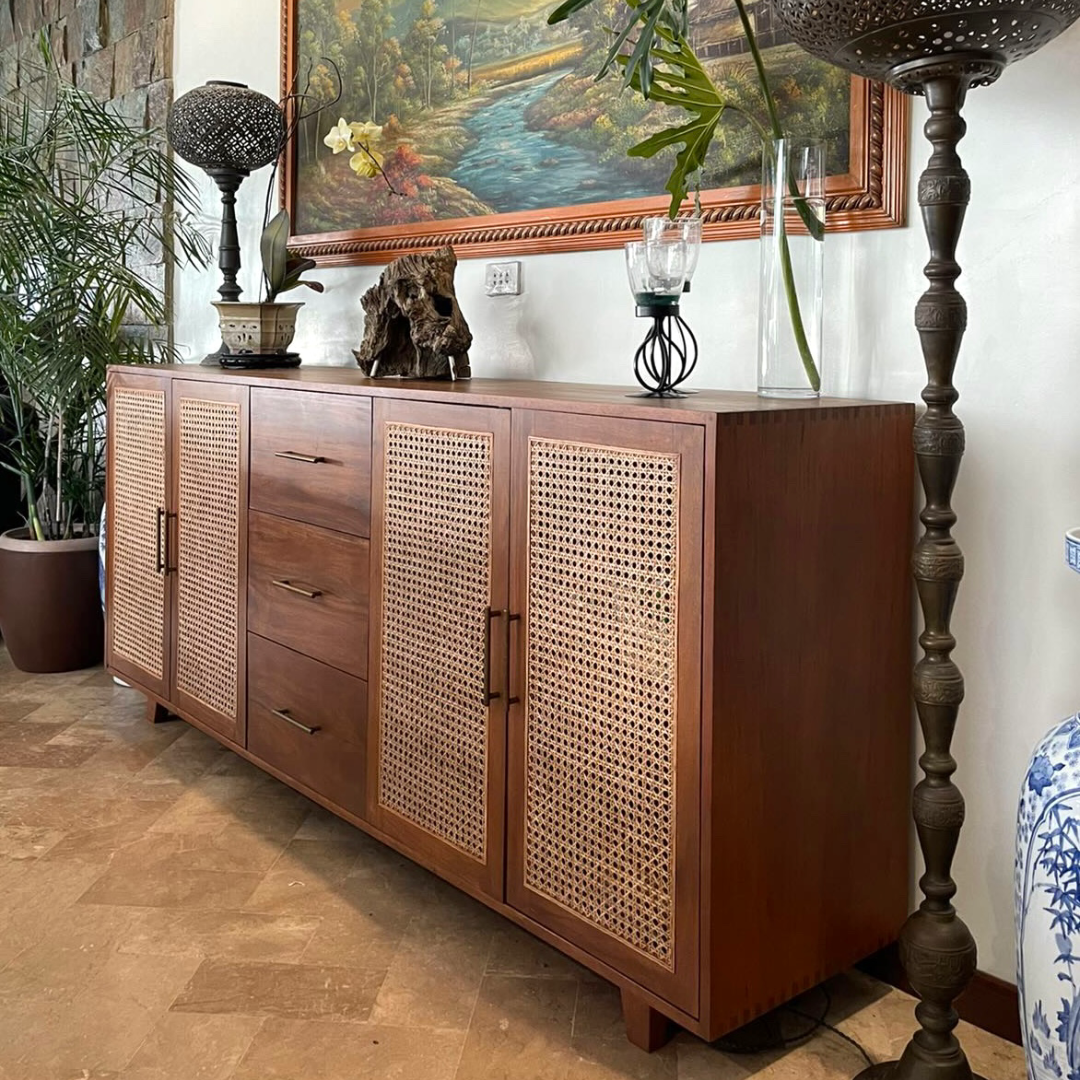 Rattan Sideboard