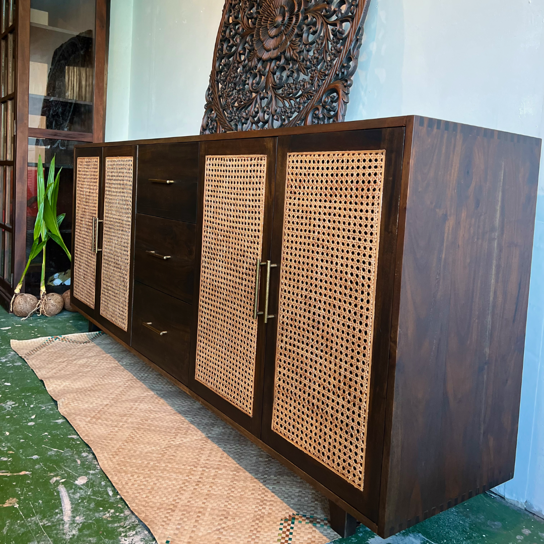 Rattan Sideboard