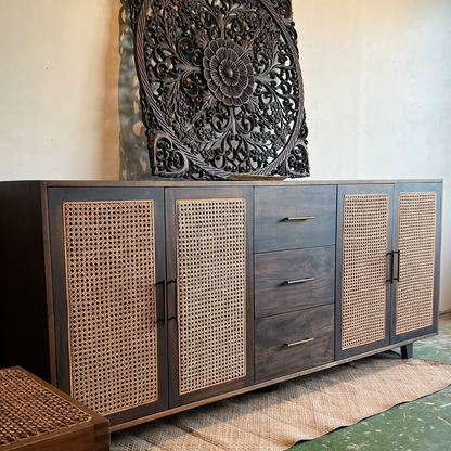 Rattan Sideboard