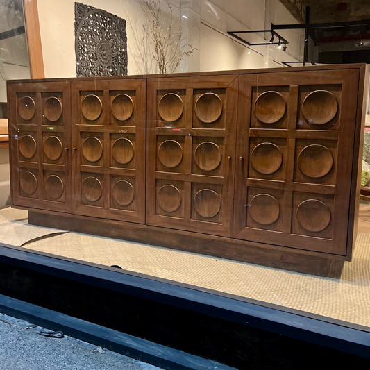 Round Detail Credenza